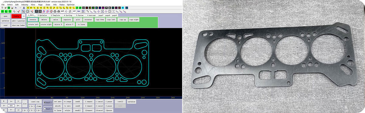 CNC gasket cutting machine