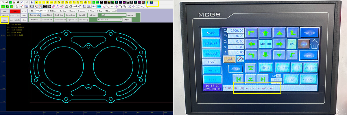 gasket cutting machine