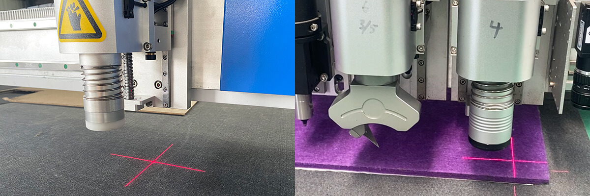 PET felt cutting machine