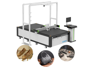 CNC Leather Cutting Machine with Hide Recognition & Nesting