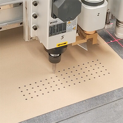 PET felt cutting machine