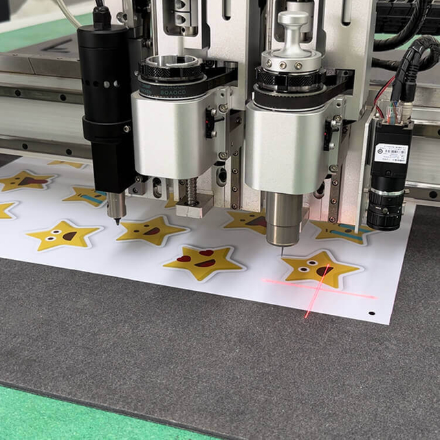 Vinyl Sticker Flatbed Cutter SL1390PC with Kiss-Cut & CCD