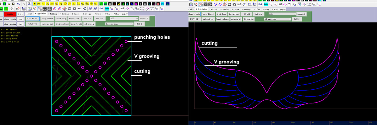 PET felt cutting machine CAD drawings