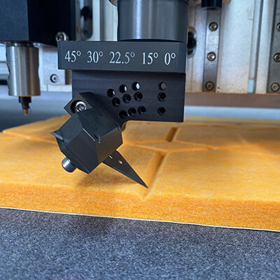 Polyester fiber cutting machine