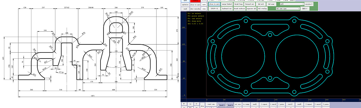 gasket cutting machine