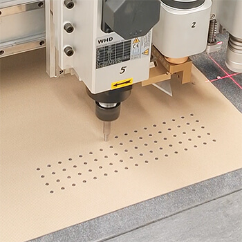 acoustic panel cutting machine punching tool