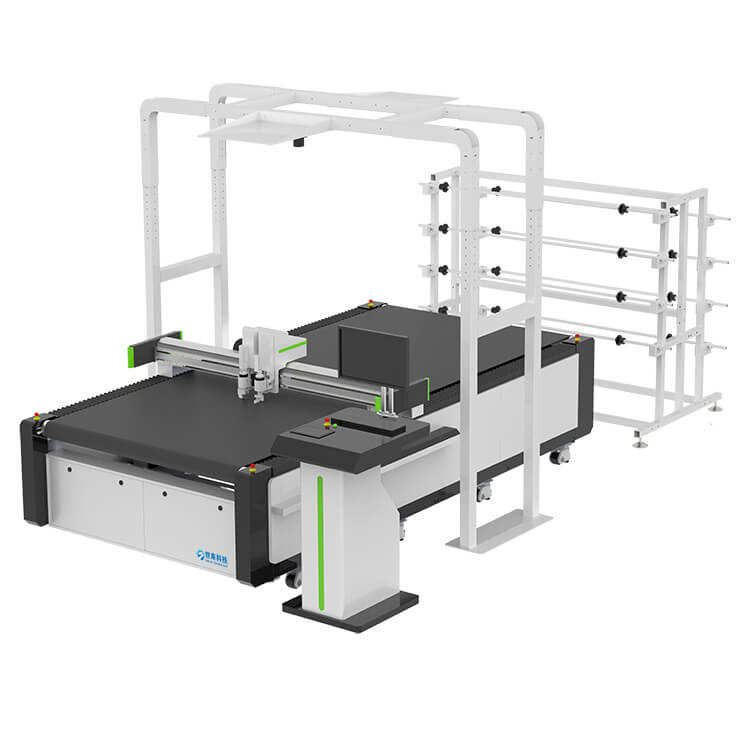 SL1830AL Microfiber Leather Cutting Machine Large Format CNC for Furniture & Auto 