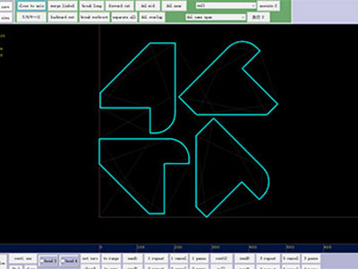 carbon fiber cutting machine drawings